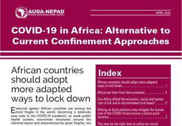 COVID-19 in Africa: Alternative to Current Confinement Approaches