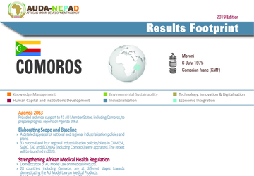 2019 AUDA-NEPAD Footprint: Country Profiles: Comoros