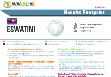 2019 AUDA-NEPAD Footprint: Country Profiles: Eswatini