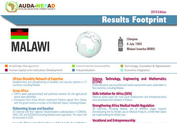 2019 AUDA-NEPAD Footprint: Country Profiles: Malawi