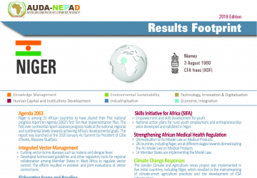 2019 AUDA-NEPAD Footprint: Country Profiles: Niger