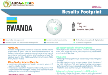 2019 AUDA-NEPAD Footprint: Country Profiles: Rwanda