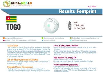 2019 AUDA-NEPAD Footprint: Country Profiles: Togo