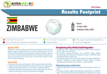 2019 AUDA-NEPAD Footprint: Country Profiles: Zimbabwe